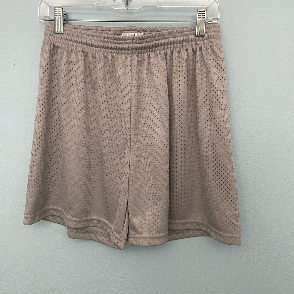 Light grey workout shorts